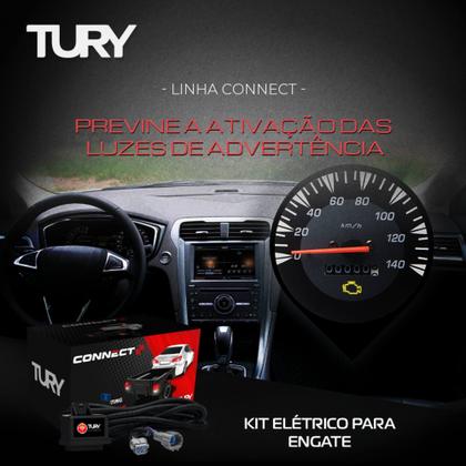 Imagem de Módulo de Proteção Elétrica para Engate compatível Onix, Spin, Cronos, Argo Tury - CONNECT5.2CL