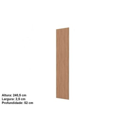 Imagem de Módulo de Quarto Solteiro Fechamento Lateral M251 Seletto Jequitibá 25mm Jequitibá - Henn