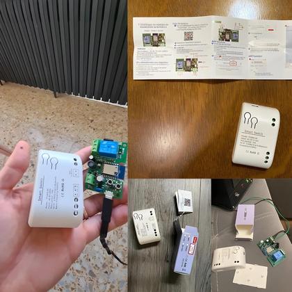 Imagem de Módulo De Relé De Interruptor Inteligente WiFi 1 2 4 Canais Controle Remoto Para Porta De Garagem
