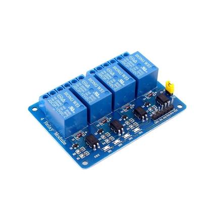 Imagem de Módulo De Relé Multi-Canal Para Arduino Raspberry Pi DC 5V 12V 24V Com Optoacoplador E Gatilho