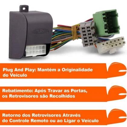 Imagem de Modulo de Retrovisor Fechamento Automático Kia Optima 2012 até 2014 Tury - AC02E