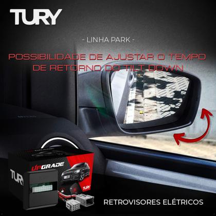 Imagem de Módulo de Retrovisores Elétricos Tilt-Down Ka 2015 2016 2017 2018 Modo Automático ou Semi-Automático Tury - PARK1.51.2