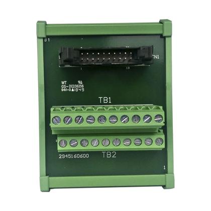 Imagem de Módulo de Terminais Externos  16E/S Conector MIL  UB-10-ID16A  Delta