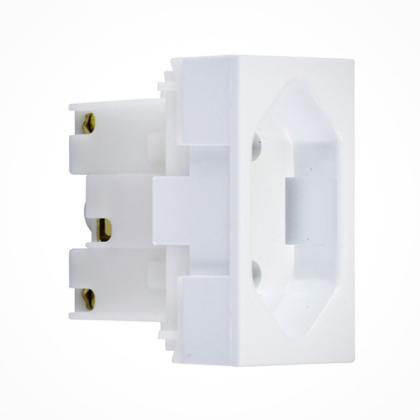 Imagem de Módulo de Tomada 2P+T Fame Modulare Evidence Blanc+ 20A Branco