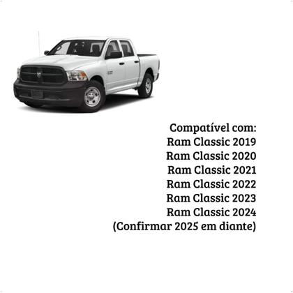 Imagem de Módulo de Vidro e Retrovisores Elétrico Automação Tury Ram 1500 PRO4.108LONGAG