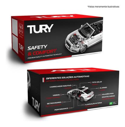 Imagem de Módulo De Vidro Eletrico Tury Pro 4.20 Long Ap Civic E Zrv