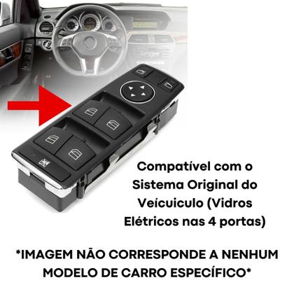Imagem de Modulo de Vidro Tury Anti-Esmagamento Mercedes (A/B/C/CLA/CLS/E/GLA/GLK/GLS/AMG GT) Tury -PRO3.7FN