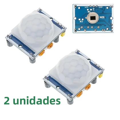 Imagem de Módulo Detector De Movimento Termoelétrico Infravermelho PIR Para Raspberry Pi HC-SR501 (2 Peças)