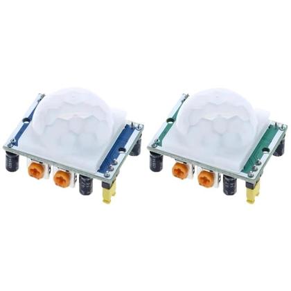 Imagem de Módulo Detector De Movimento Termoelétrico Infravermelho PIR Para Raspberry Pi HC-SR501 (2 Peças)