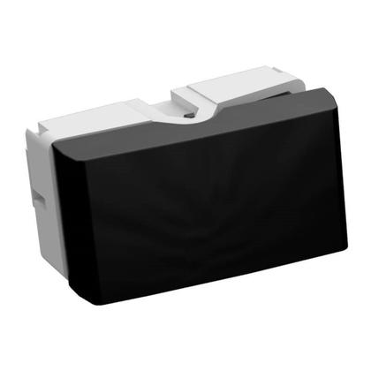 Imagem de Módulo Dubai Interruptor Bipolar Simples Preto Enerbras