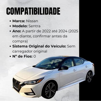 Imagem de Módulo Eletrônico Carregador Indutivo compatível com Sentra A partir de 2022 Tury - ICHARGER1.0AW