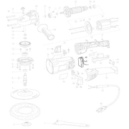 Imagem de Módulo Eletrônico Compatível com Politriz Stanley STGP1318K-B2 Tipo 1 (220V)