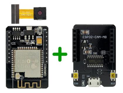 Imagem de Módulo Esp32-cam-mb Com Câmera