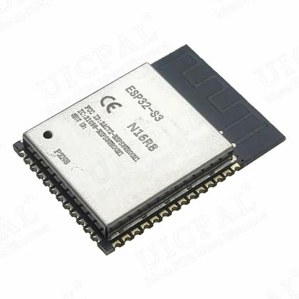 Imagem de Módulo ESP32 S3 N16R8 2.4G Wifi Bluetooth 32-Bit Dual-Core Baixo Consumo 8MB PSRAM 16MB Flash