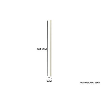 Imagem de Módulo Fechamento Lateral M259 Seletto 25 Areia - Henn