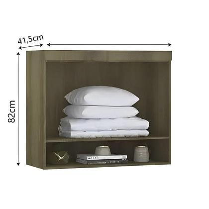 Imagem de Modulo Guarda Roupa Eucamoveis Paris 1porta Basculante