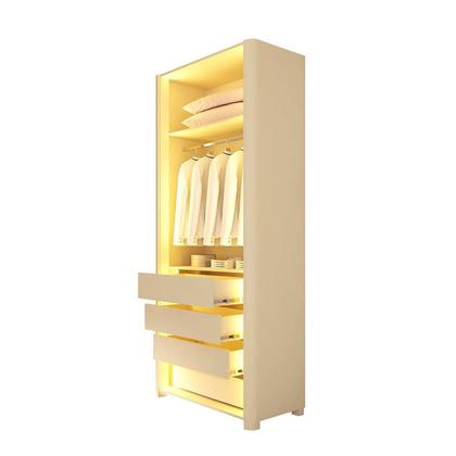 Imagem de Módulo Guarda-roupa Reflecta 2 Portas com Led 100% Mdf Innova