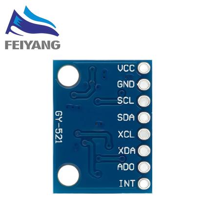 Imagem de Módulo GY-521 MPU-6050 - Acelerômetro e Giroscópio de 3 Eixos