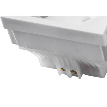 Imagem de Modulo Ilumi Slim 1 Tomada 10A. Branco 81140