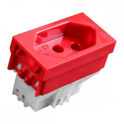Imagem de Modulo Ilumi Slim 1 Tomada 20A. Vermelha 81142