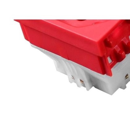 Imagem de Modulo Ilumi Slim 1 Tomada 20A. Vermelha 81142