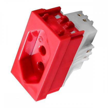 Imagem de Modulo Ilumi Slim 1 Tomada 20A. Vermelha 81142
