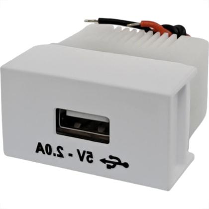 Imagem de Modulo Ilumi Slim Tomada ''Usb'' Branco 8191