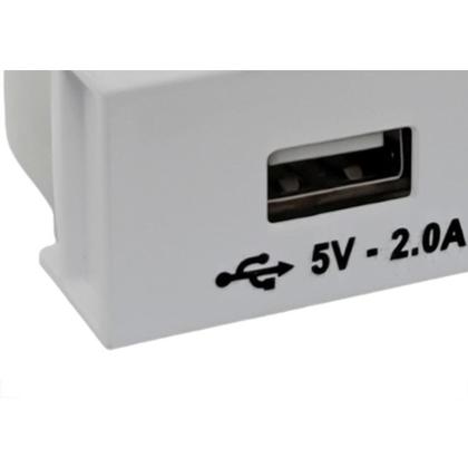 Imagem de Modulo Ilumi Slim Tomada ''Usb'' Branco 8191