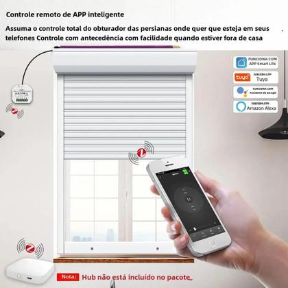 Módulo Inteligente Zigbee/RF433 para Cortinas e Persianas Motorizadas - Controle via MQTT Imagem de Módulo Inteligente Zigbee/RF433 para Cortinas e Persianas Motorizadas - Controle via MQTT