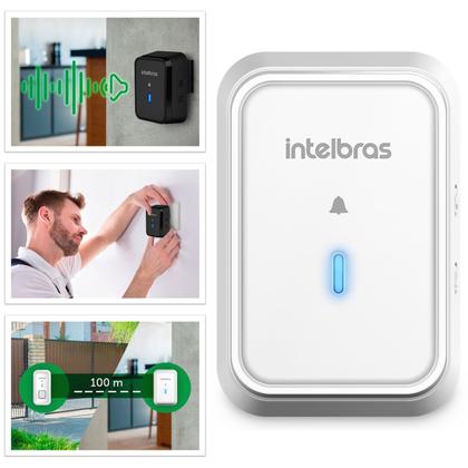 Imagem de Módulo Interno Campainha Intelbras CMI 101 Branca