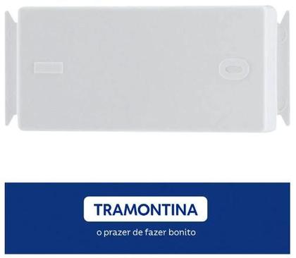 Imagem de Modulo Interruptor Bipolar Paralelo Mod. Aria 250V/10A Cor: Branco Ref: 57217/005 -TRAMONTINA