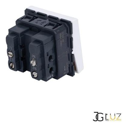 Imagem de Modulo Interruptor Bipolar Simples 10a Bco 572040b Legrand
