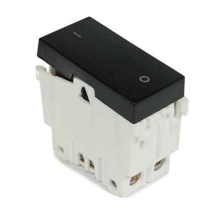 Imagem de Modulo Interruptor Bipolar Simples 10A Refinatto Weg Preto