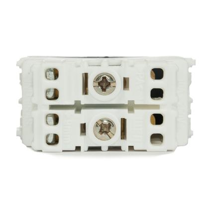 Imagem de Modulo Interruptor Bipolar Simples 10A Refinatto Weg Preto