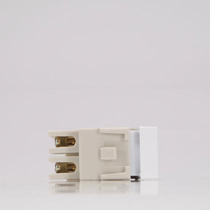 Imagem de Módulo Interruptor Bipolar Simples 25A Branco Infiniti Margirius