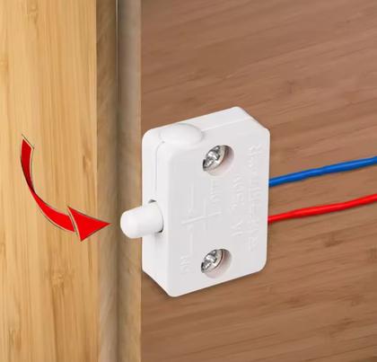 Imagem de Módulo Interruptor de Porta Luz de LED Marcenaria Bivolt