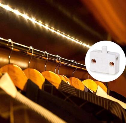 Imagem de Módulo Interruptor de Porta Luz de LED Marcenaria Bivolt