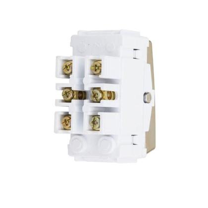 Imagem de Módulo Interruptor Duplo Paralelo Gold - Novara