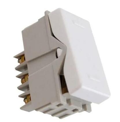 Imagem de Módulo Interruptor Intermediário 10A 250V Branco - Tramontina