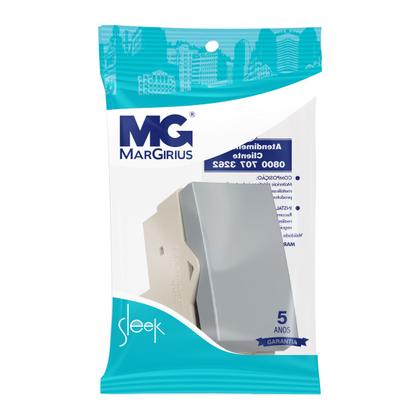 Imagem de Módulo Interruptor Intermediário/Four Way Cinza Sleek Colors MarGirius