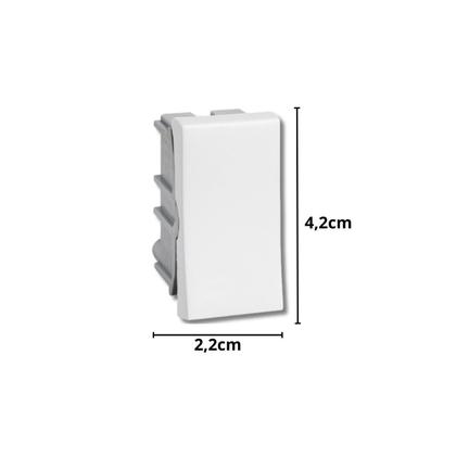 Imagem de Modulo Interruptor Intermediario Pial Plus 10A Branco