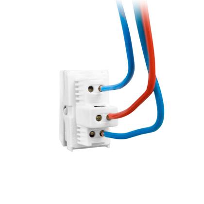 Imagem de Módulo Interruptor Paralelo 10A 250V~ Linha Slim Ilumi - 8122