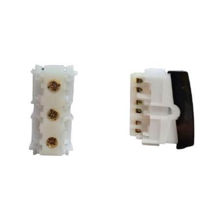 Imagem de Módulo Interruptor Paralelo Preto 16A/250V Habitat - Fame