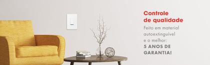 Imagem de Módulo Interruptor Paralelo Steck Stella 868020 Branco NF-e