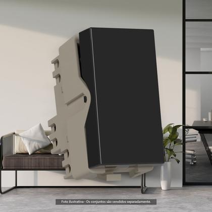 Imagem de Módulo Interruptor Paralelo Three Way Grafite Infiniti MarGirius