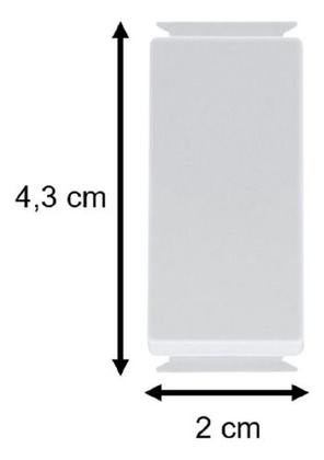 Imagem de Modulo Interruptor Paralelo Three Way Tramontina Aria 6A Branco