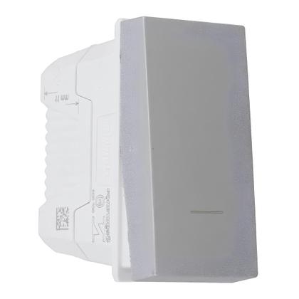 Imagem de Modulo Interruptor Simples 10A 250V Alúminio Orion Schneider