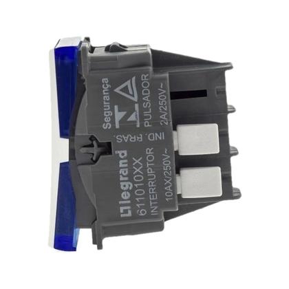 Imagem de Módulo Interruptor Simples 10A 250V Branco PIAL PLUS+