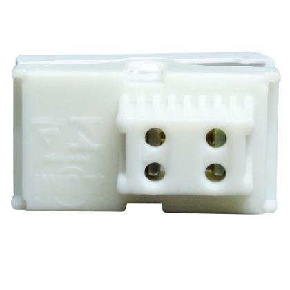 Imagem de Módulo Interruptor Simples 10A 250V - Linha Slim Ilumi - 8117