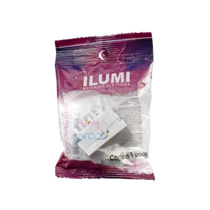 Imagem de Módulo Interruptor Simples 10A 250V Linha Vivaz Ilumi - 7517